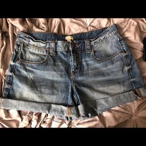 J Crew Jean Shorts